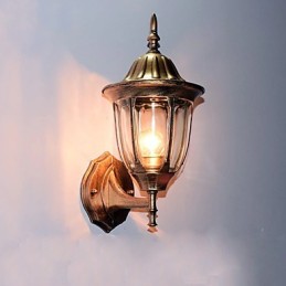 Outdoor Wall Lights Traditional Classic Metal