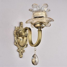 Rustic Lodge Brass Feature for Mini Style Uplight Wall Sconces Wall Light