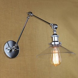 Vintage Country Retro Electroplate Feature for Mini Style Swing Arm Ambient Light Swing