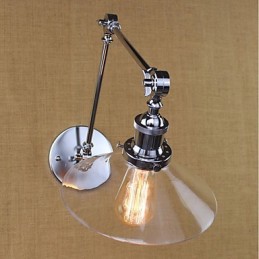 Vintage Country Retro Electroplate Feature for Mini Style Swing Arm Ambient Light Swing