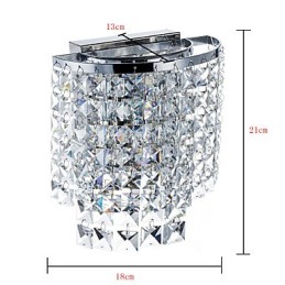 Modern Contemporary Electroplated Feature for Crystal Downlight Wall Sconces Wall Light