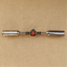 Retro American Village Creative Industry Wind Designer Water Bottle Wall Lamp Wall Light Grey