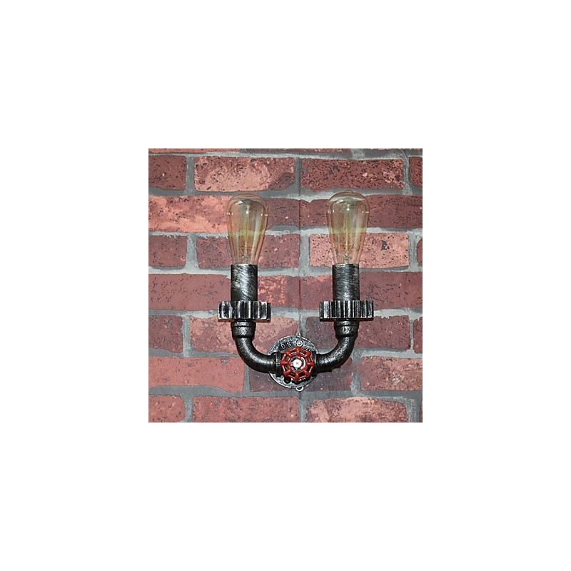 2 Heads Vintage Industrial Metal Wall Lights Restaurant Cafe Bar Decoration lighting