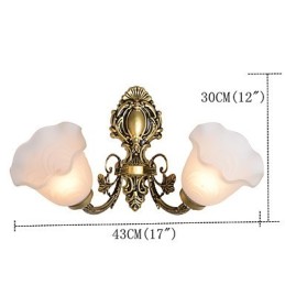 Country Painting Feature for Mini Style Uplight Wall Sconces Wall Light