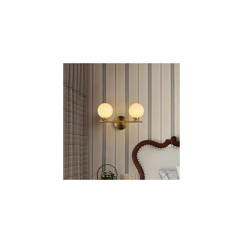 Wall Lamp Modern Contemporary Bronze Feature for Mini Style Uplight Wall Sconces Wall Light