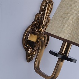 Traditional Classic Electroplated Feature for Eye ProtectionDownlight Wall Sconces Wall Light