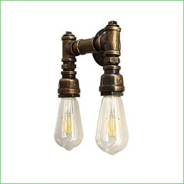Rustic Lodge Traditional Classic Antique Brass Feature for Ambient Light Wall Sconces Wall Light