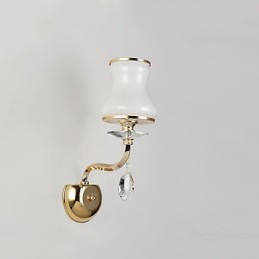 Modern Contemporary Electroplated Feature for Crystal Ambient Light Wall Sconces Wall Light