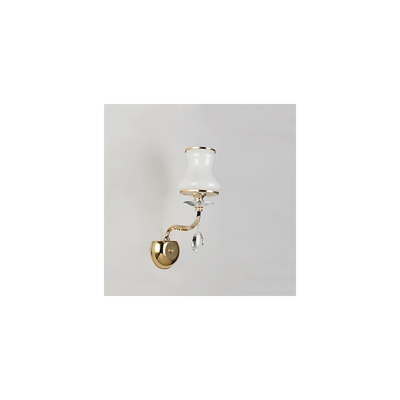 Modern Contemporary Electroplated Feature for Crystal Ambient Light Wall Sconces Wall Light