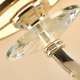 Modern Contemporary Electroplated Feature for Crystal Ambient Light Wall Sconces Wall Light