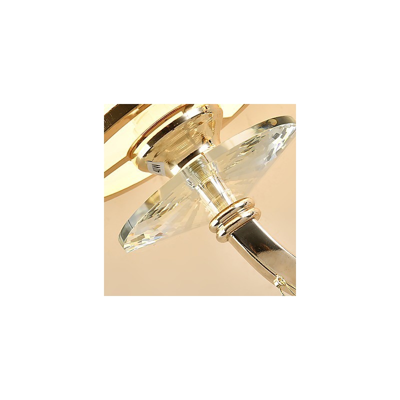 Modern Contemporary Electroplated Feature for Crystal Ambient Light Wall Sconces Wall Light