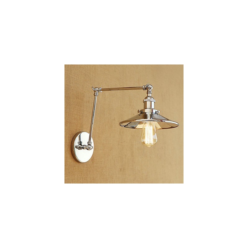 Rustic Lodge Country Retro Electroplated Feature for Mini Style Swing Arm Ambient Light