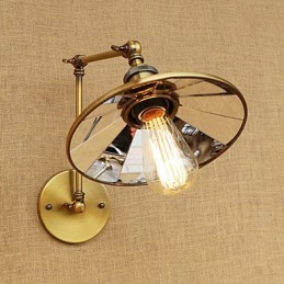 Rustic Lodge Country Retro Electroplated Feature for Mini Style Swing Arm Ambient Light
