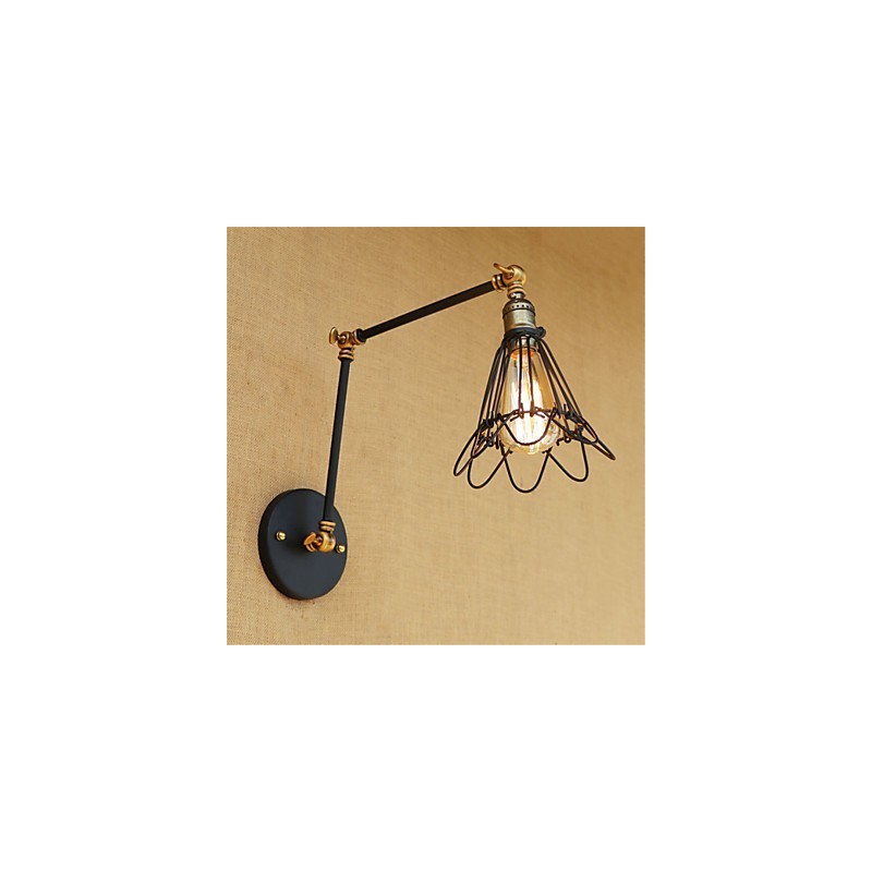 Rustic Lodge Country Retro Painting Feature for Mini Style Swing Arm Ambient Light Swing