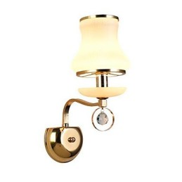 Modern Contemporary Electroplated Feature for Crystal Mini Style Eye Protection Ambient Light Wall Lights
