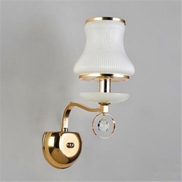 Modern Contemporary Electroplated Feature for Crystal Mini Style Eye Protection Ambient Light Wall Lights