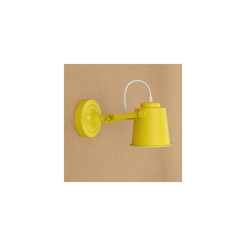 Painted Steel Wall Lamp Dumb Black American Coffee Decoration Retro Wall Light Lightsaber Lamp On Wall