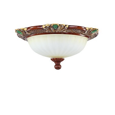 37*19CM Europe Type Resin Glass Dome Light Sweet To Absorb Dome Light Lamp