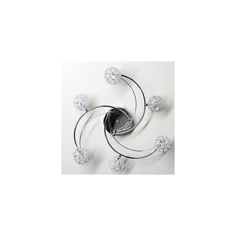 Modern Contemporary Electroplated Flush Mount