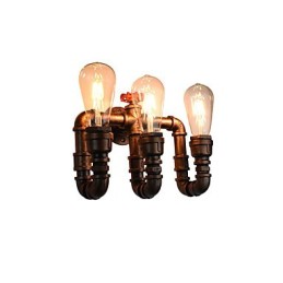 Rustic Lodge Traditional Classic Antique Brass Feature for Ambient Light Wall Lights Wall Light