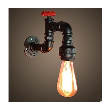 Rustic Lodge Painting Feature for Ambient Light Wall Sconces Wall Light