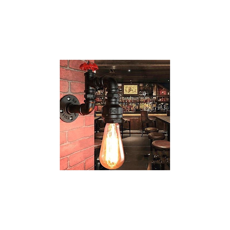 Rustic Lodge Painting Feature for Ambient Light Wall Sconces Wall Light