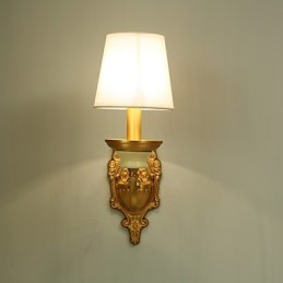 Simple Country Traditional Classic Brass Feature for Mini Style Uplight Wall Sconces Wall Light