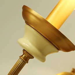 Simple Country Traditional Classic Brass Feature for Mini Style Uplight Wall Sconces Wall Light