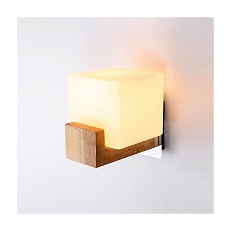 Simple Novelty Country Feature for Eye Protection Ambient Light Wall Sconces Wall Light Simple Bedroom Bedside Lamp