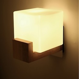Simple Novelty Country Feature for Eye Protection Ambient Light Wall Sconces Wall Light Simple Bedroom Bedside Lamp
