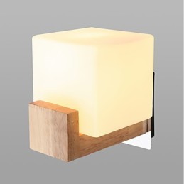 Simple Novelty Country Feature for Eye Protection Ambient Light Wall Sconces Wall Light Simple Bedroom Bedside Lamp