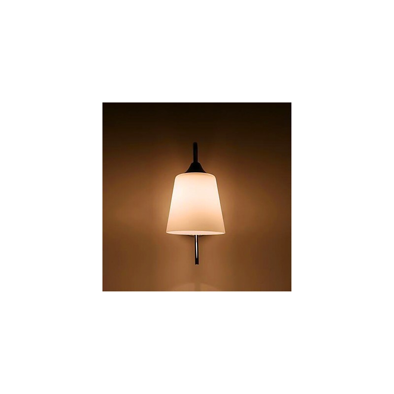 Modern Minimalist Glass Bedside Aisle Hotel Room Wall Lamp
