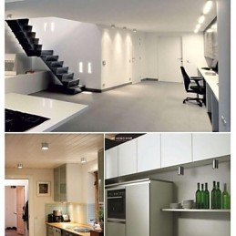 Modern Contemporary Painting Metal Flush Mount