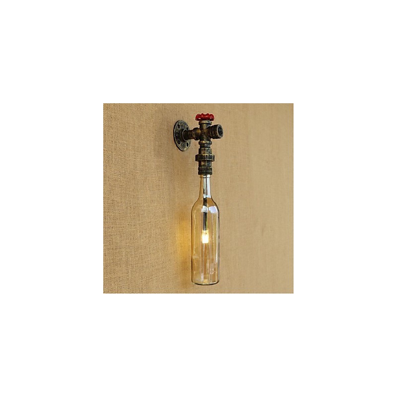 Amber Water Wall Lamp With Switch Wall Light