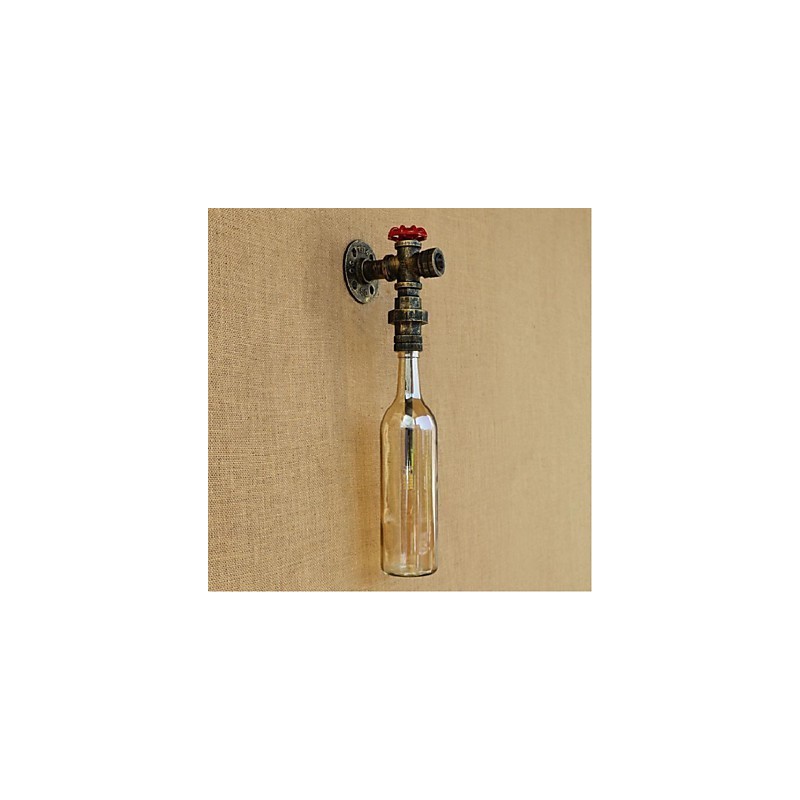 Amber Water Wall Lamp With Switch Wall Light