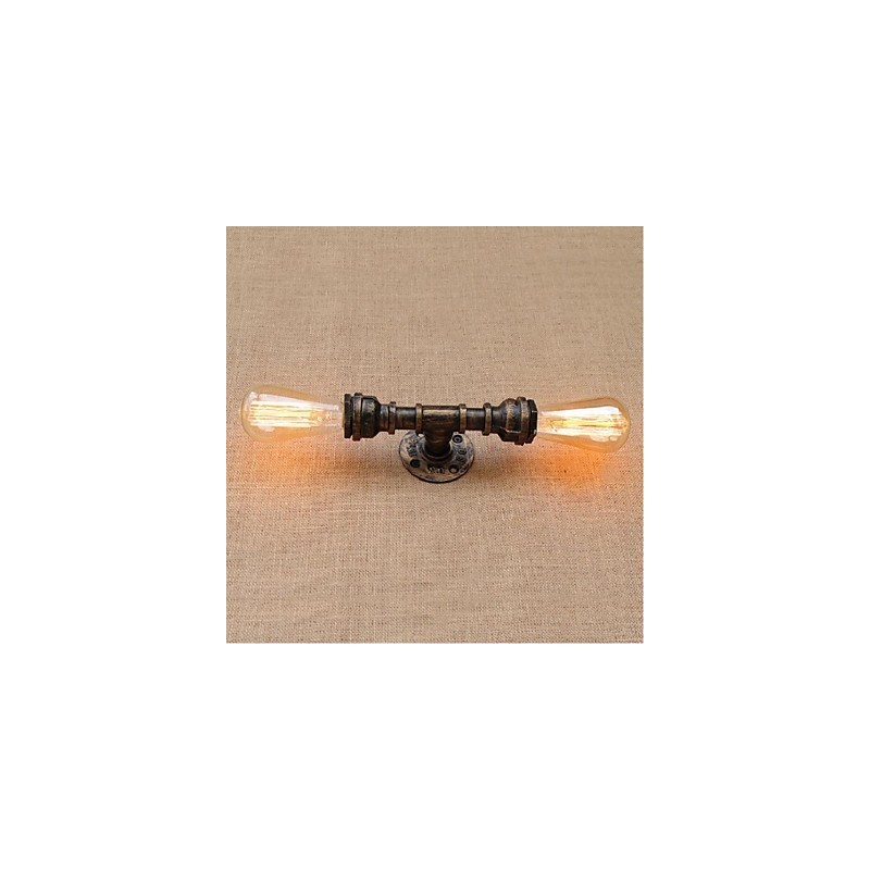 Nostalgia Simple Water Pipe Decorative Small Wall Lamp Wall Light