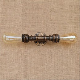 Nostalgia Simple Water Pipe Decorative Small Wall Lamp Wall Light
