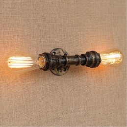 Nostalgia Simple Water Pipe Decorative Small Wall Lamp Wall Light