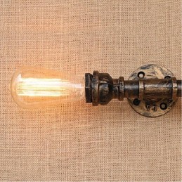 Nostalgia Simple Water Pipe Decorative Small Wall Lamp Wall Light