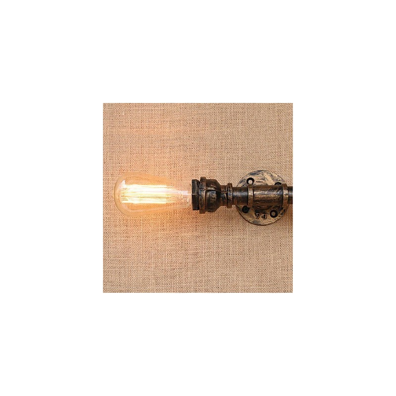 Nostalgia Simple Water Pipe Decorative Small Wall Lamp Wall Light