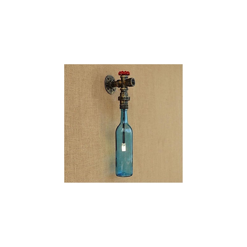 Wall Switch With Water Pipe Bottle Wall Light