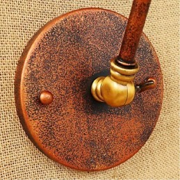 Long arm Half rust Retro Creative Nostalgic Retractable Folding Wall Sconces Wall Light
