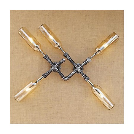 Rustic Lodge Painting Feature for Ambient Light Wall Sconces Wall Light