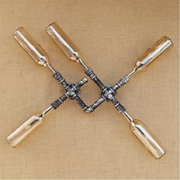 Rustic Lodge Painting Feature for Ambient Light Wall Sconces Wall Light