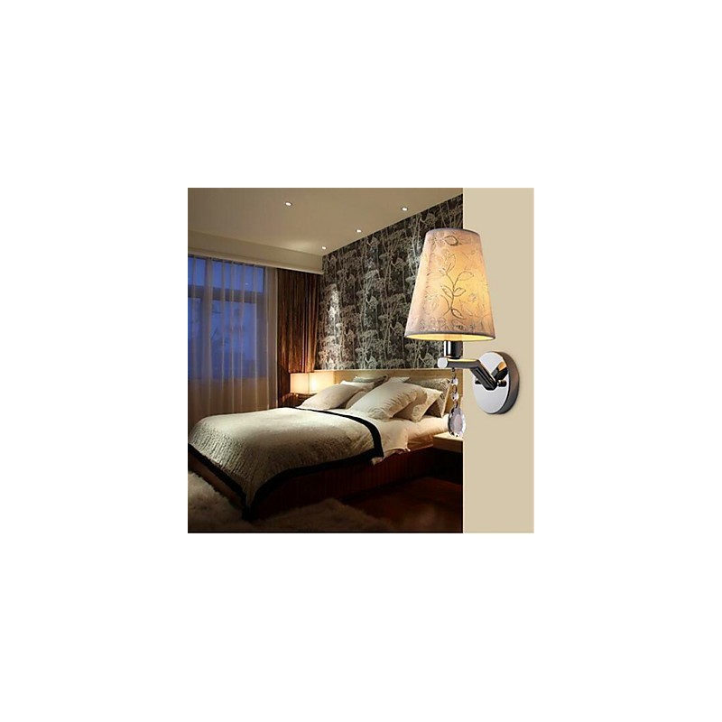 Modern Contemporary Silver Feature for Crystal Ambient Light Wall Sconces Wall Light