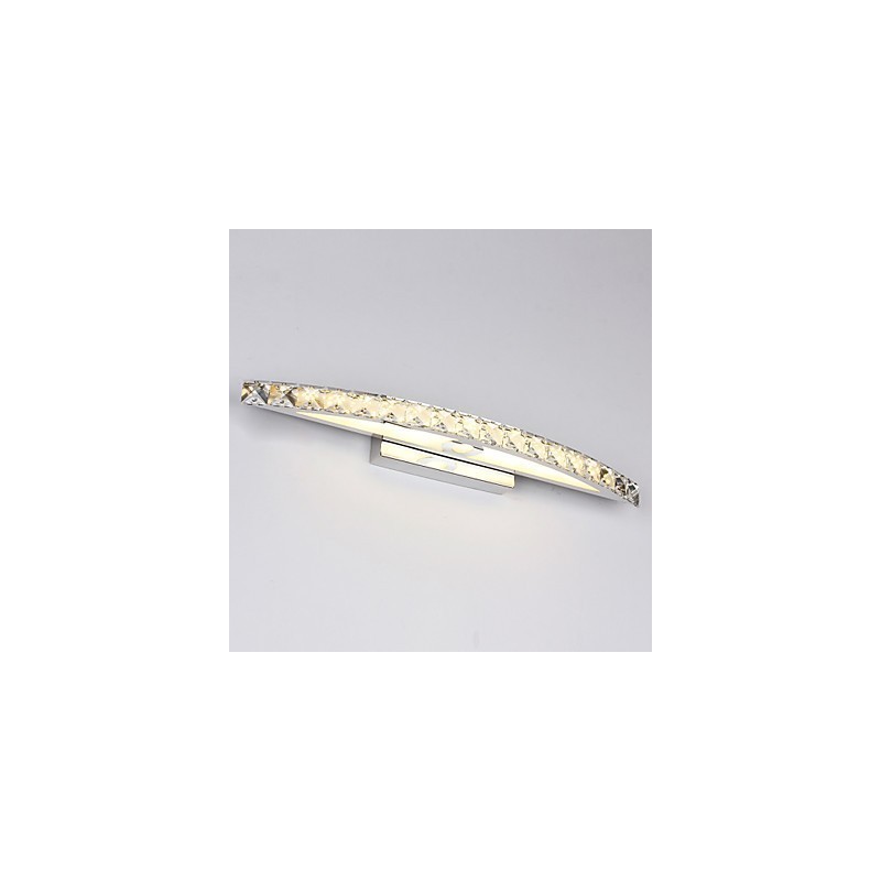 Contemporary Crystal Wall Bathroom Lighting