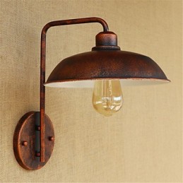 Creative Retro Modern Popular Modern Bedroom Bedside Hotel Simple Iron Lamp