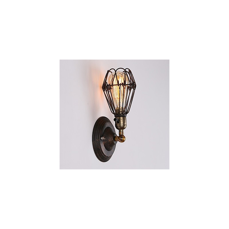 Retro Industrial Style Country Metal Wall Lights Restaurant Cafe Mini Wall Sconces