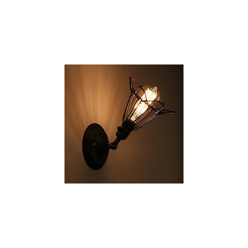 Retro Industrial Style Country Metal Wall Lights Restaurant Cafe Mini Wall Sconces
