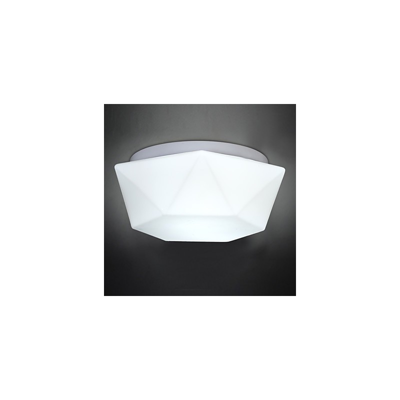 Creative White Diamond Glass Dome Light Absorb